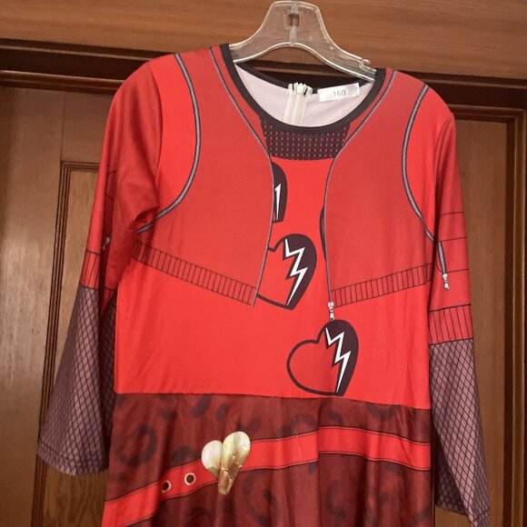 Rise Red Princess Jumpsuit Adult Small Bodysuit NWT - Picture 2 of 15